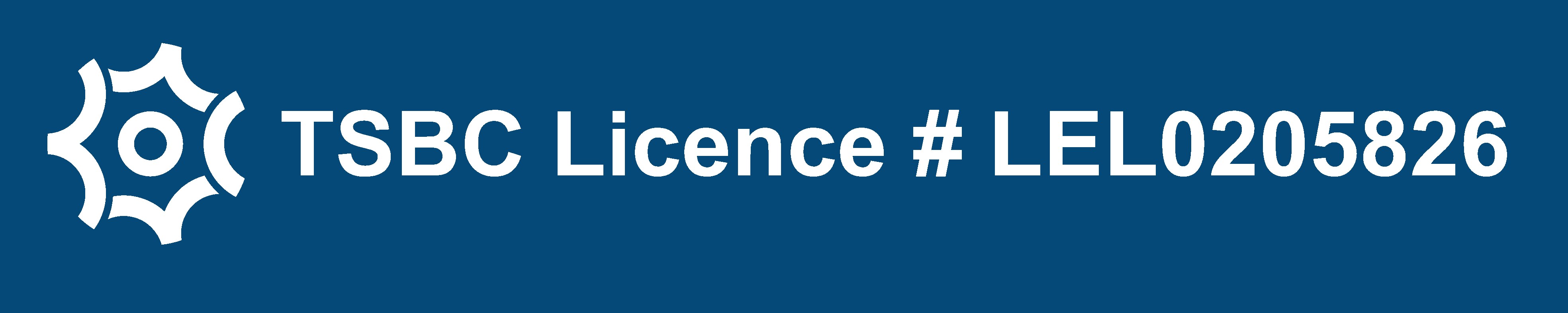 Technical Safety BC Licensed Contractor